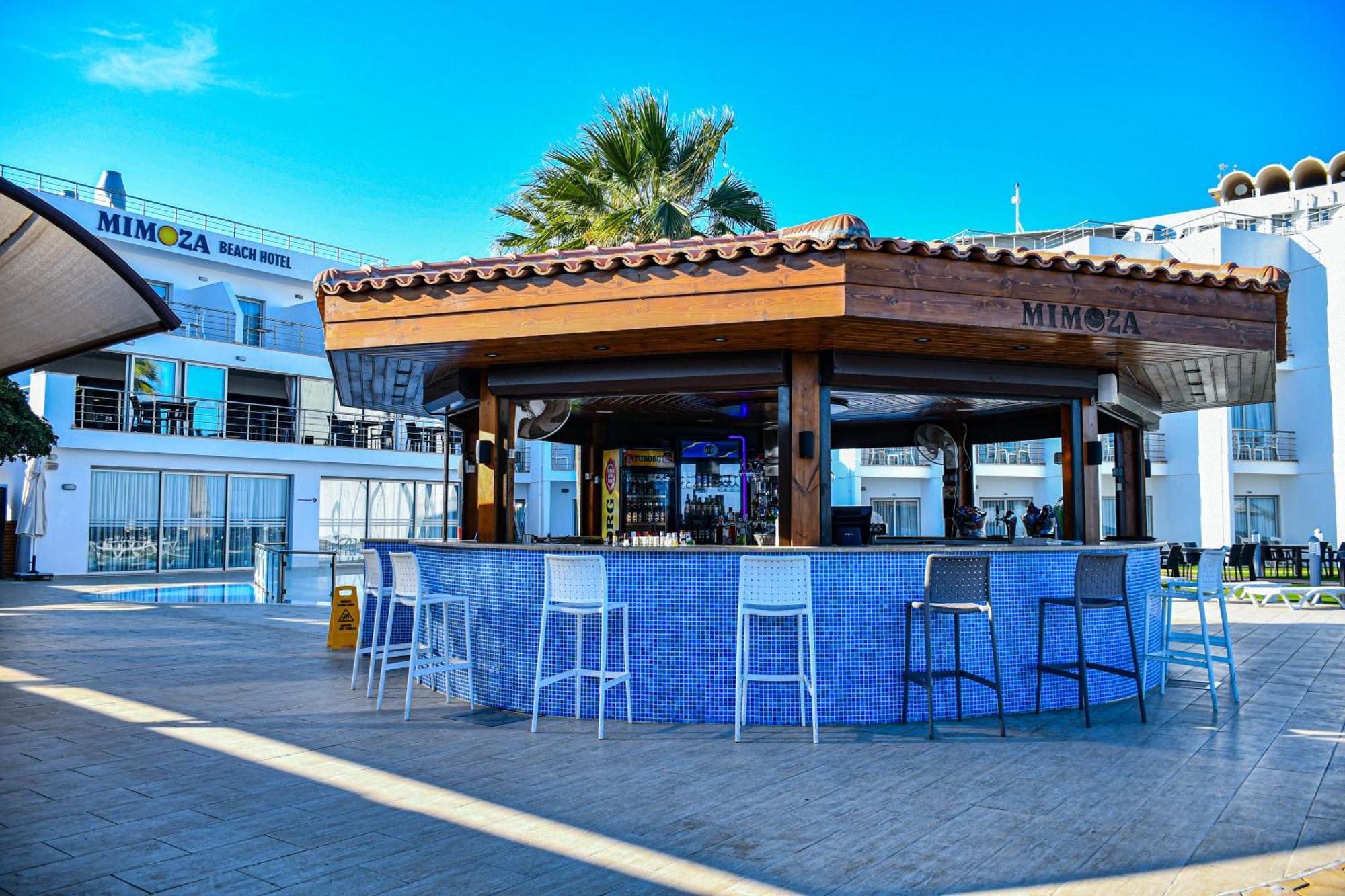 Mimoza Beach Hotel Agios Sergios Ngoại thất bức ảnh