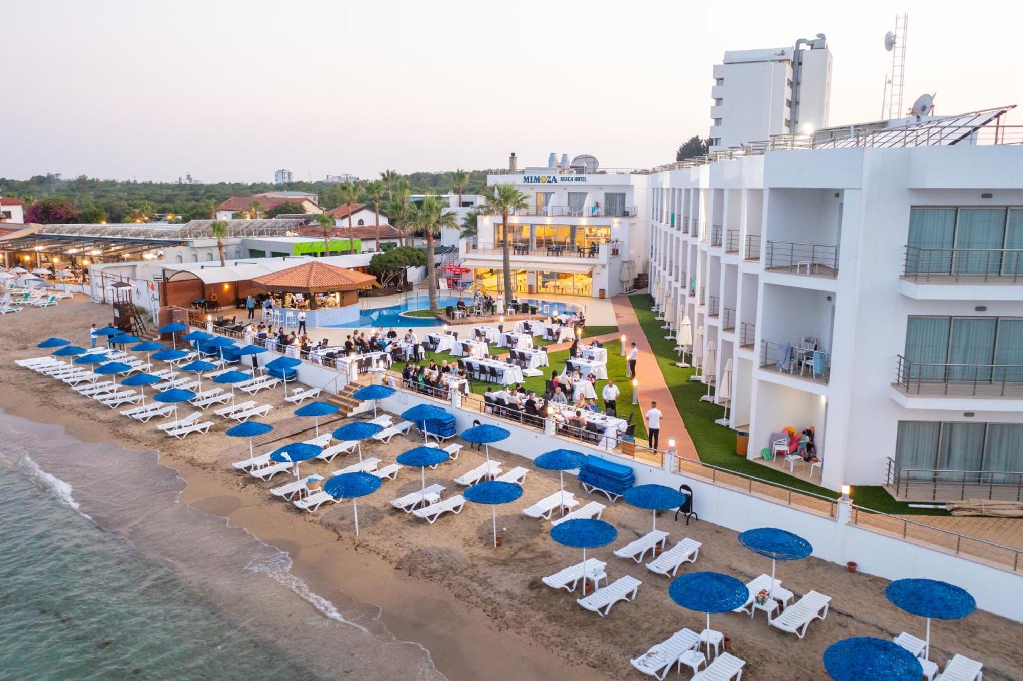 Mimoza Beach Hotel Agios Sergios Ngoại thất bức ảnh