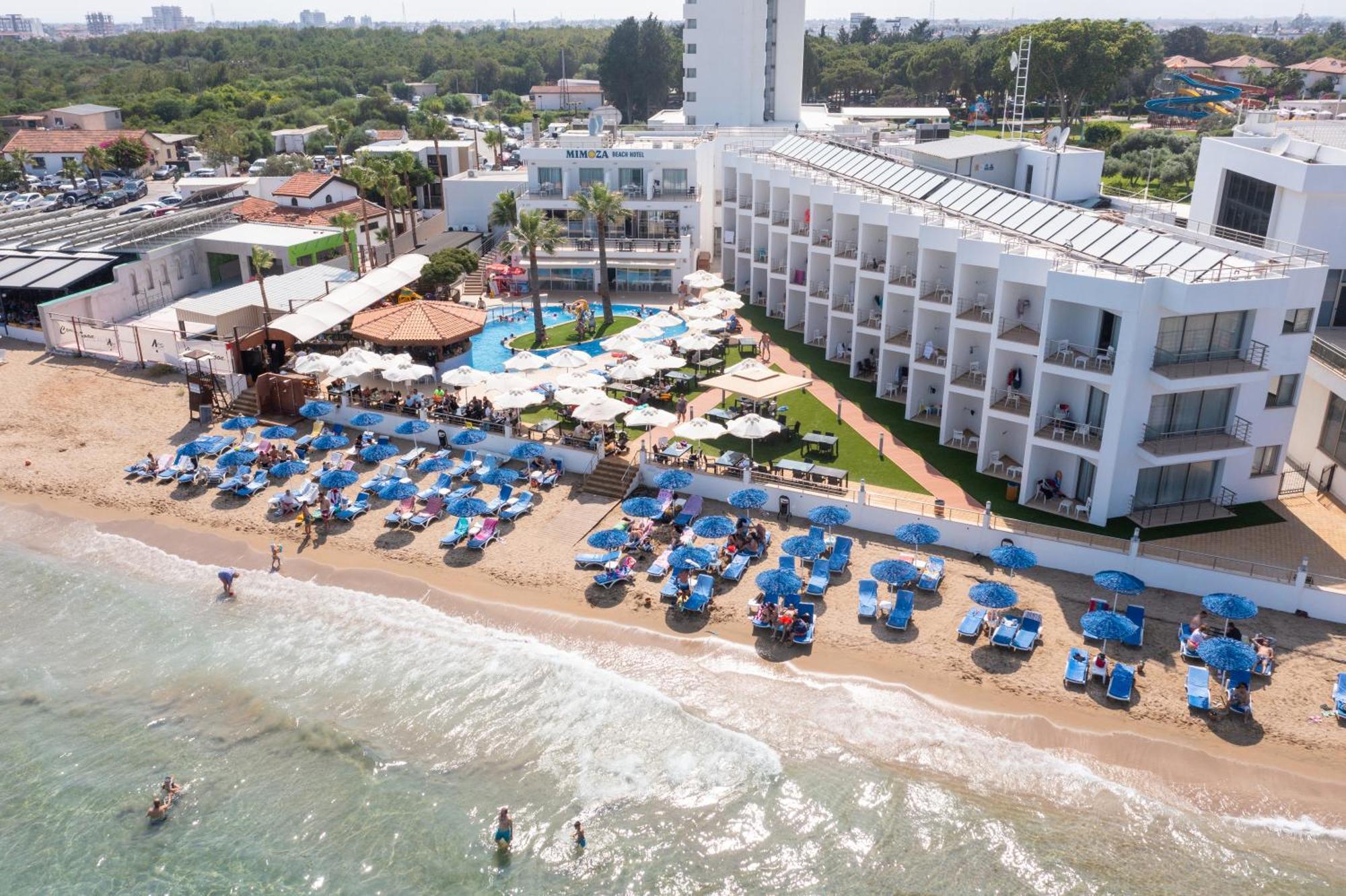 Mimoza Beach Hotel Agios Sergios Ngoại thất bức ảnh