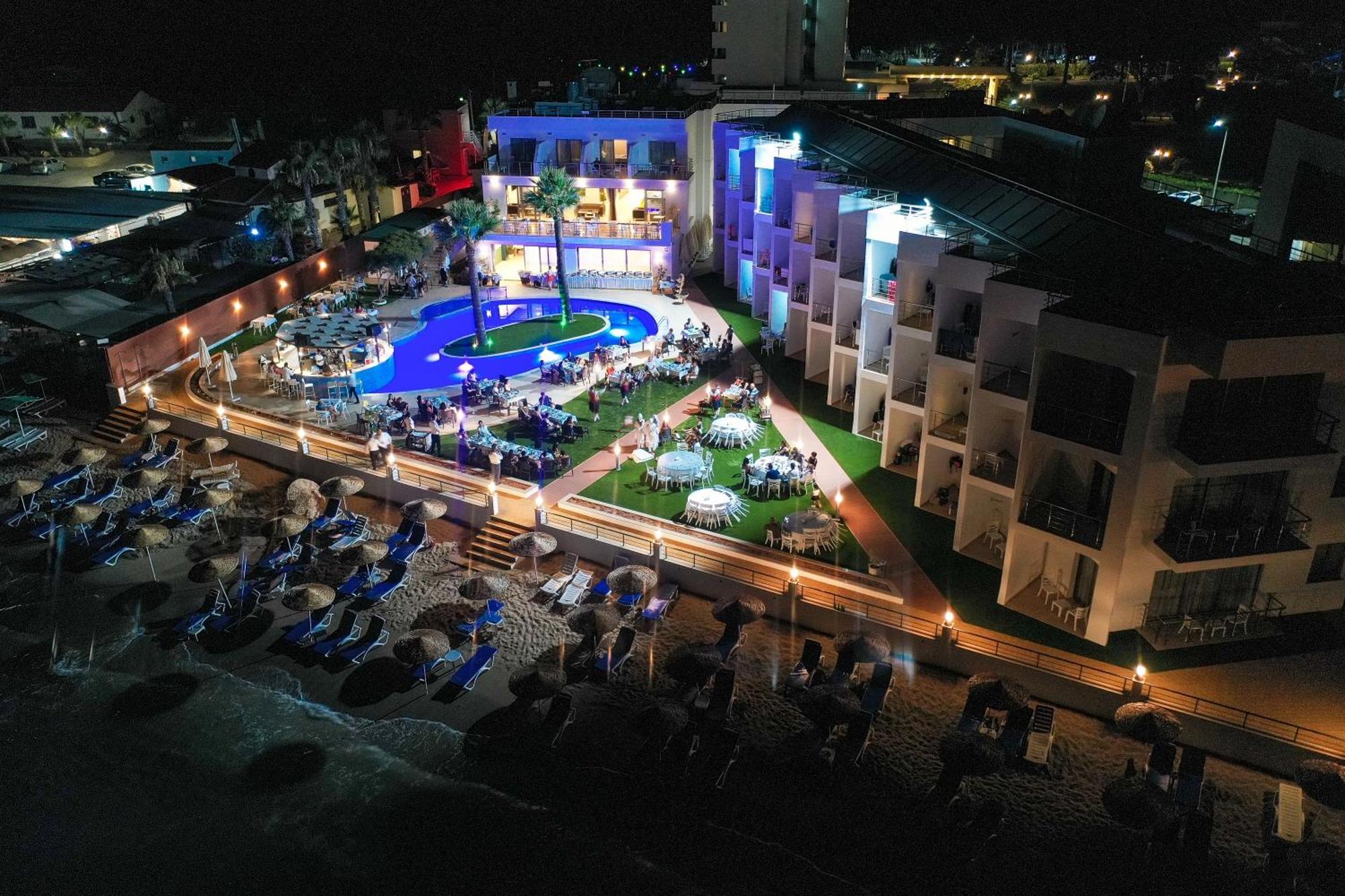 Mimoza Beach Hotel Agios Sergios Ngoại thất bức ảnh