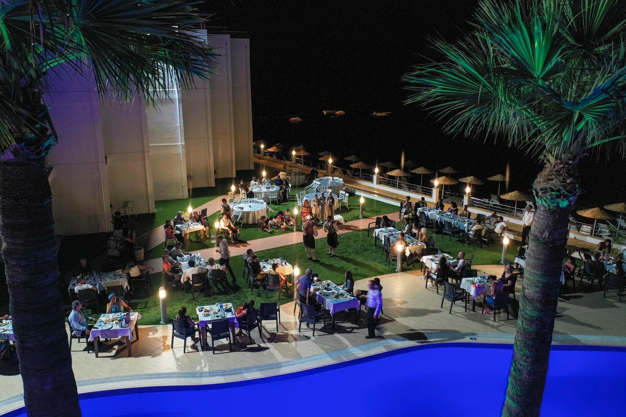 Mimoza Beach Hotel Agios Sergios Ngoại thất bức ảnh