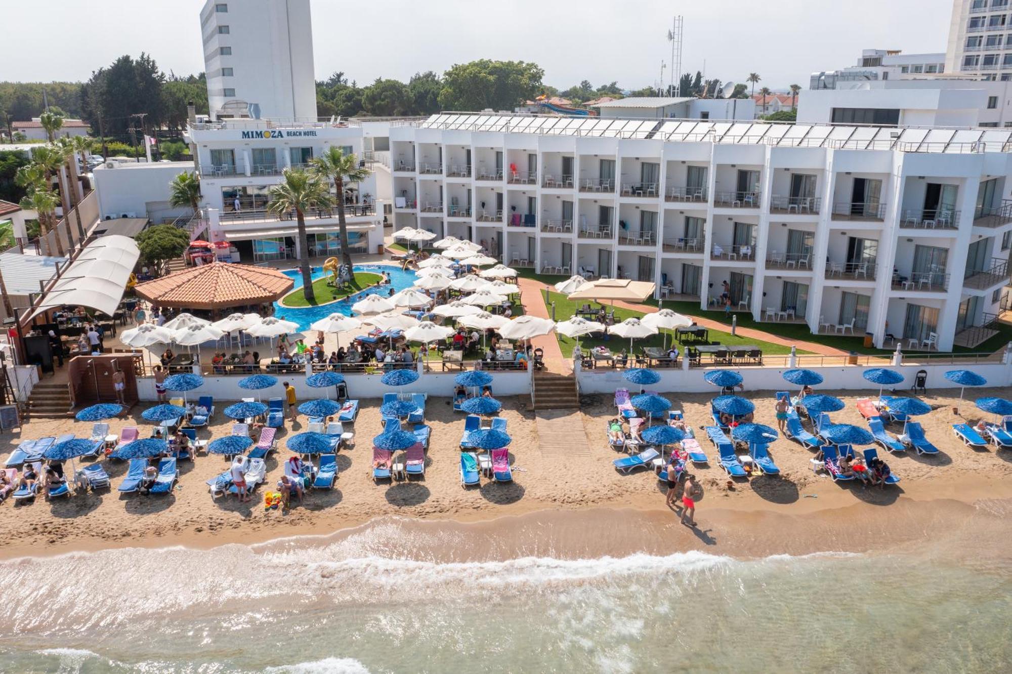 Mimoza Beach Hotel Agios Sergios Ngoại thất bức ảnh